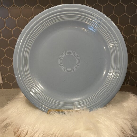 RETIRED Fiestaware Periwinkle Blue Dinner Plate - Picture 1 of 6